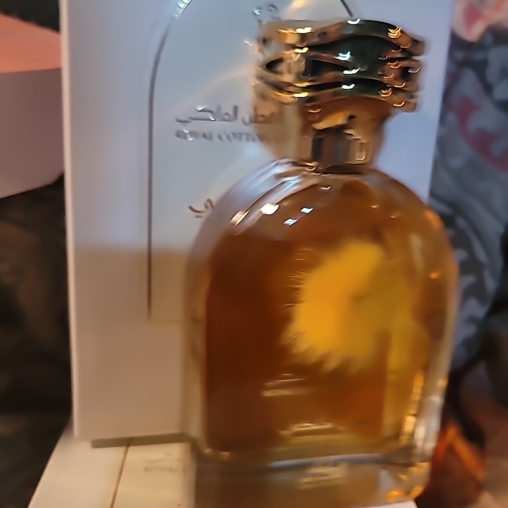 Cotten Malaki Royal Cotten Collection Amber Women’s Fragrance Bottle - Gold Cap